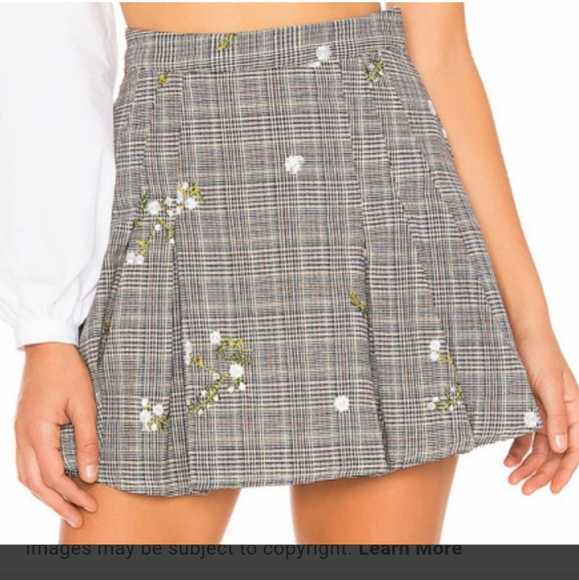 Majorelle Agatha Mini Skirt Plaid Large